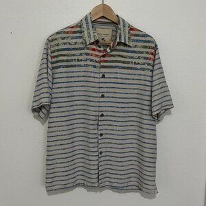 Island Republic | Vintage Collection Men's 100% Silk Hawaiian Shirt, size M
